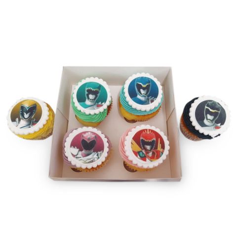 Power Rangers Cupcakes