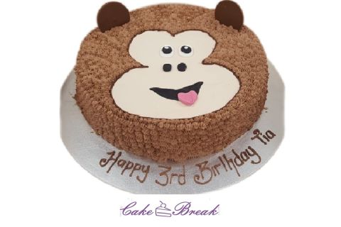 Monkey Birthday Cake
