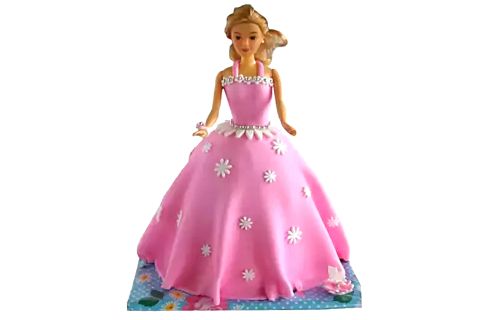 Elsa Doll Cake