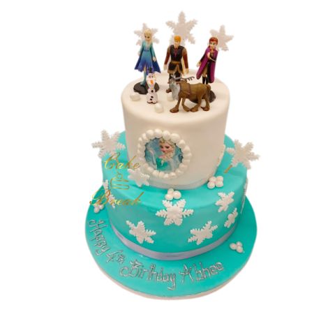 Frozen 2 Tier Cake