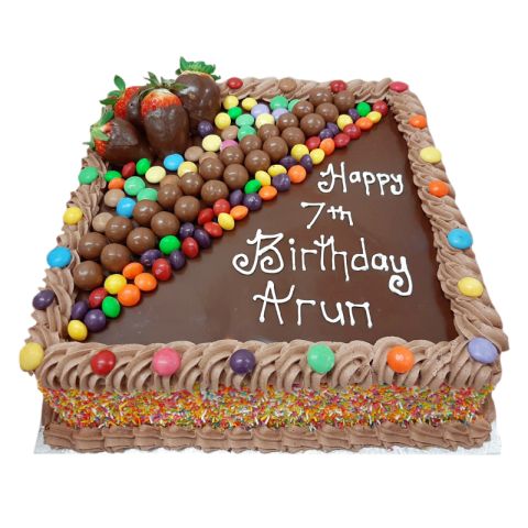 Square Chocolate Cake