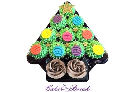 Cute Xmas Cupcakes