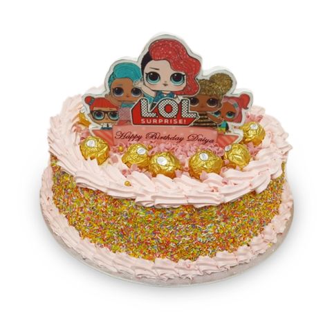 Lol Doll Sheet Cake