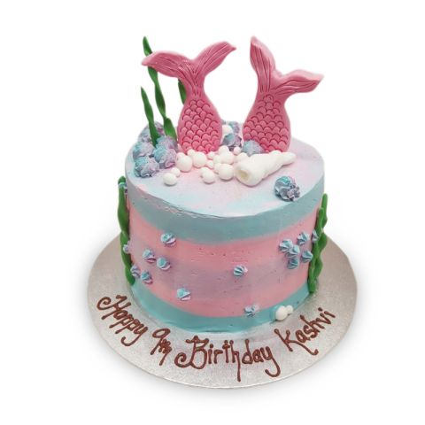 mermaid birthday cake