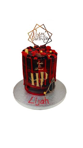 (Tall 89) Harry potter tall cake