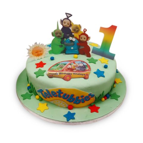 Teletubbies Birthday Cake