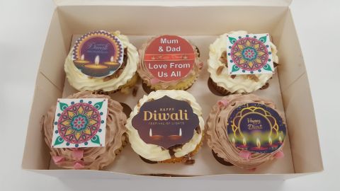 Personalized Cupcakes Box