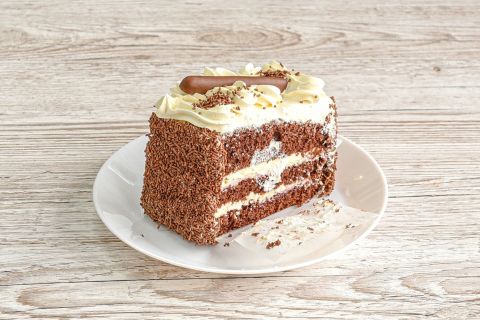 Chocolate Finger Cake Slice