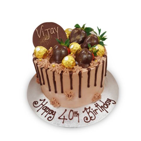 Loaded Chocolate Drip Cake