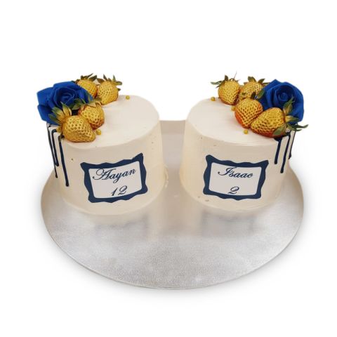 Siblings Birthday Cake