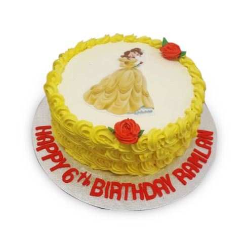 Belle Themed Cake