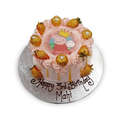 Peppa Pig Princess Cake