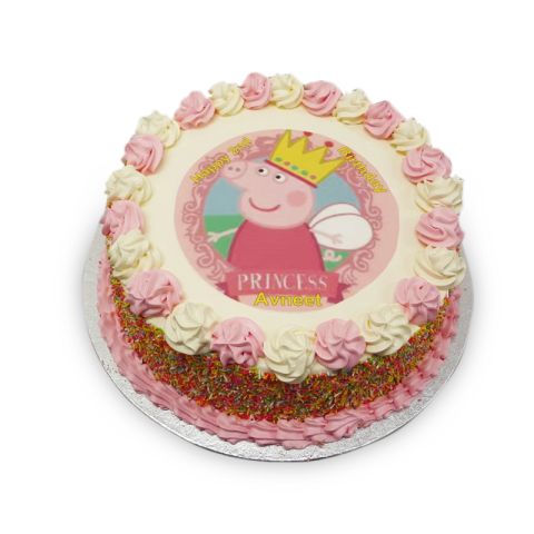 peppa pig 2nd birthday cake