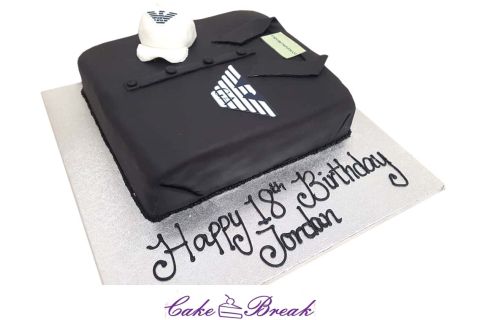 Armani shirt cake deals