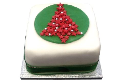 Christmas Tree Cake