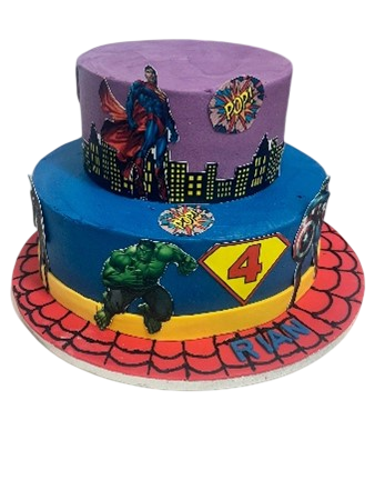 Avenger Butter Cream Cake