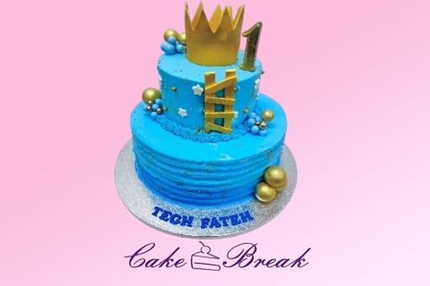 (TD56)Baby king 1st Birthday