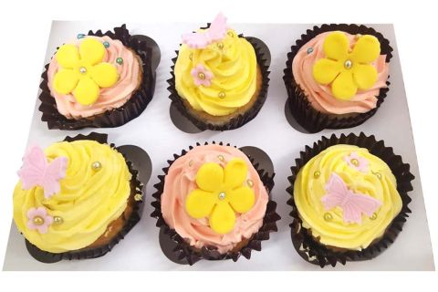 Floral Cupcakes