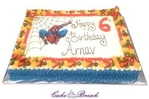 Spiderman Cake