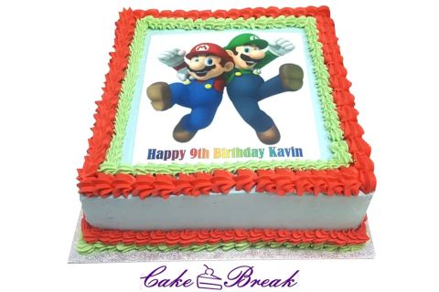 Super Mario Cake