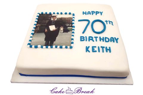 Photo Print Cake