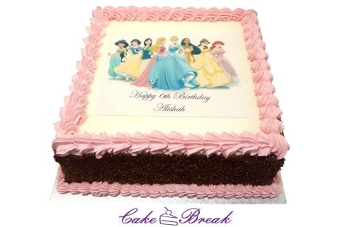 Disney Princess Sheet Cake