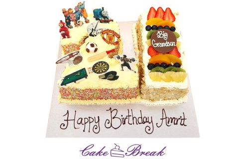 Number 21 Birthday Cake