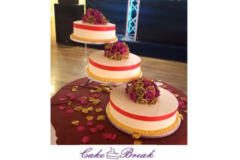 Three Tier Wedding Cake