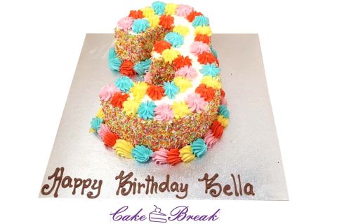 Number 3 Cake