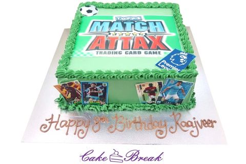 Match Attax Cake