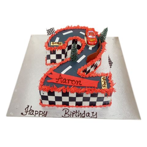 Number 2 Cake