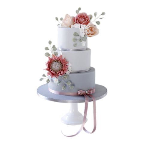 Floral Wedding Cake