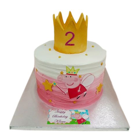 Peppa Pig Birthday Cake