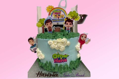 (DT17) Omar & Hana Cake