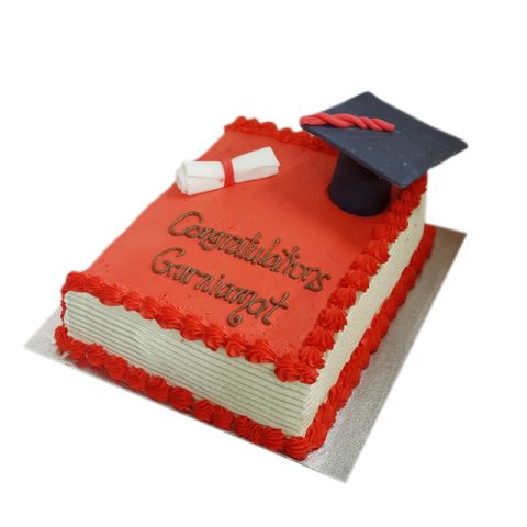 Graduation Book Cake