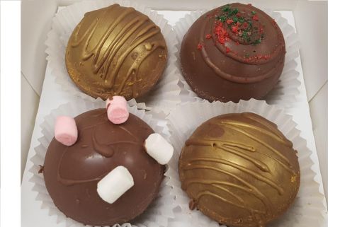 (Ex31) 4 Pack Hot Chocolate Bombs