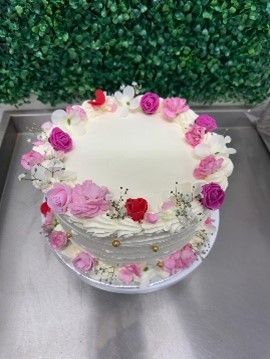 Floral Birthday Cake 