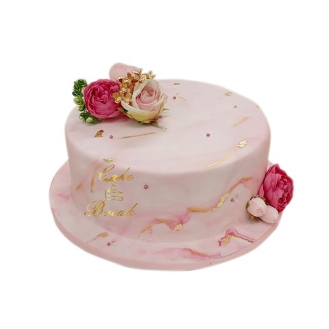 Pink Marble Cake