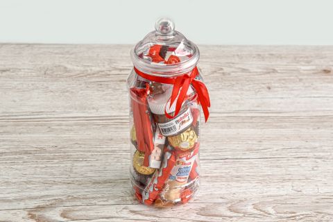 (Ex23) Large Chocolate Jar