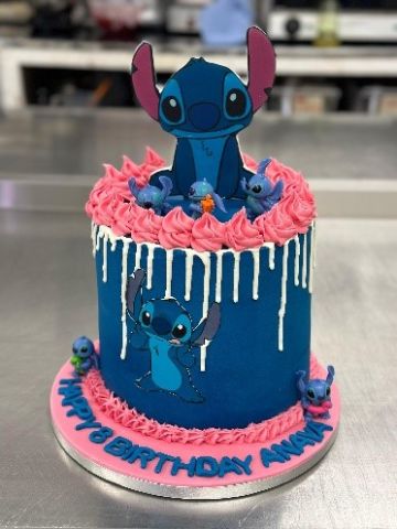 (Tall96) Lilo And Stitch Cake
