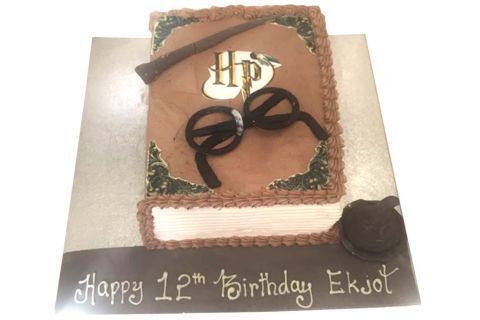 Harry Potter Book Cake