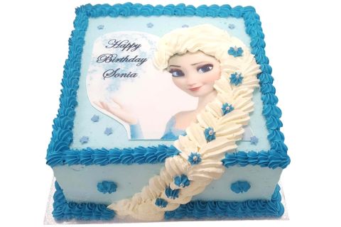 Frozen Princess Cake