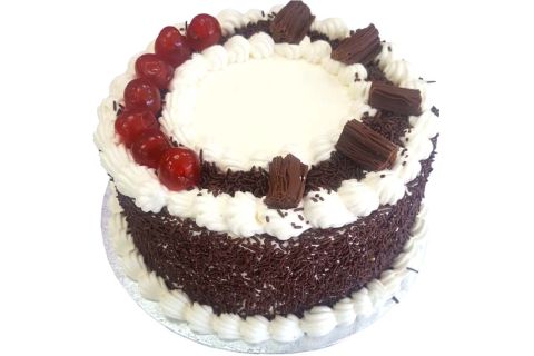 (R217) Cherry, Flake, Chocolate Sprinkle Cake