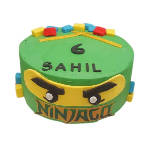 Ninjago Birthday Cake