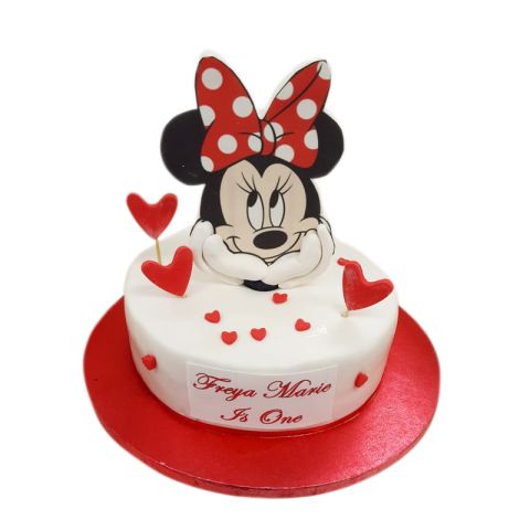 Minnie Mouse 1st Birthday Cake