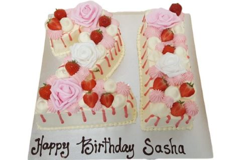Number 21 Cake
