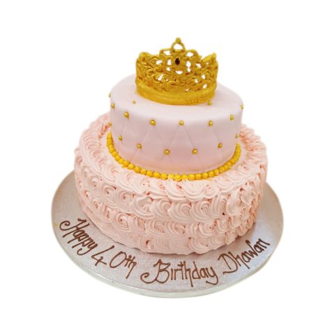 Princess Crown Cake