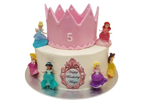 Princess Tiara Birthday Cake