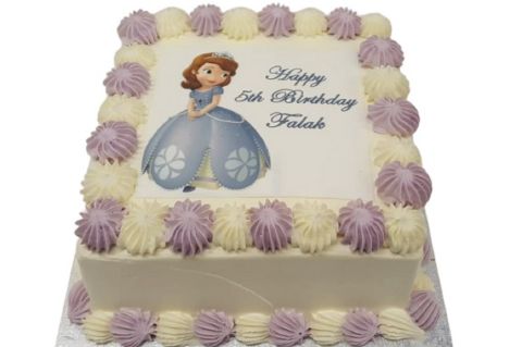 Sofia Birthday Cake