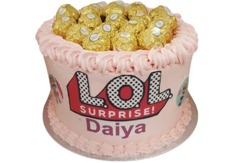 LOL Birthday Cake